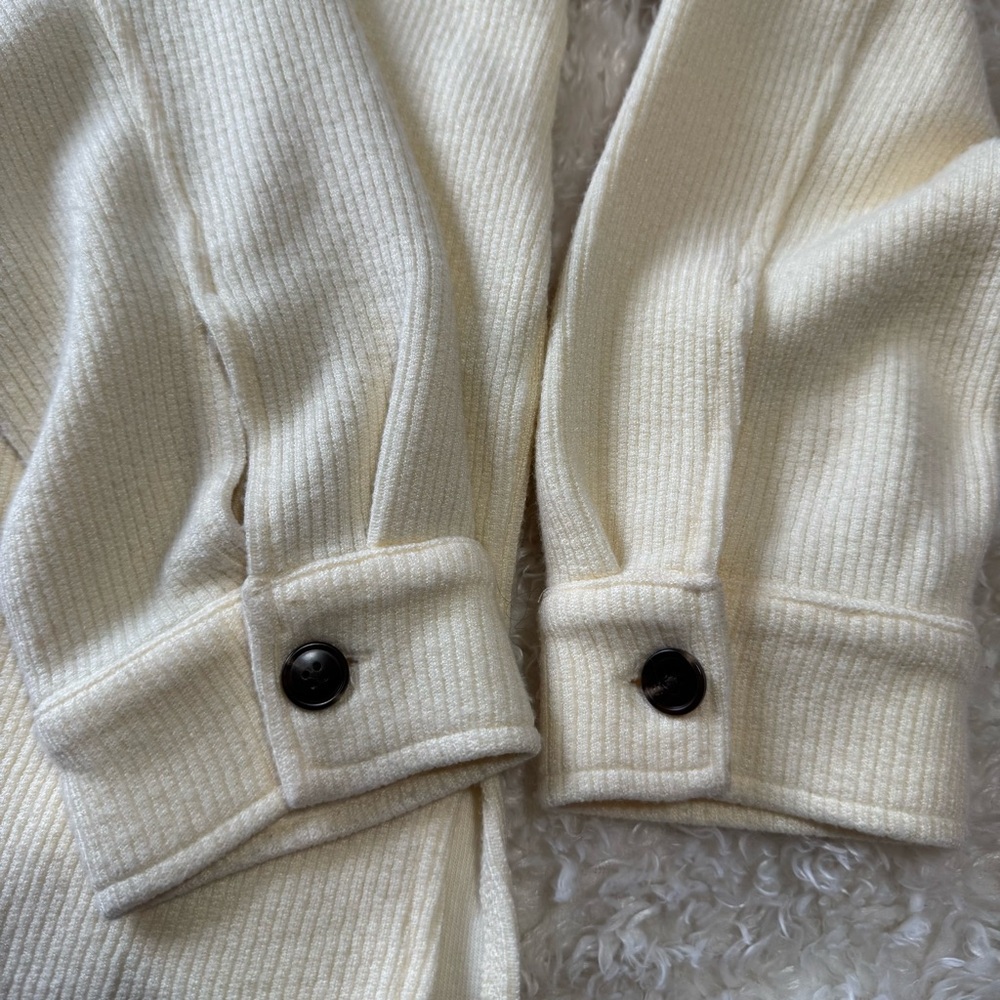 Thread & Supply Ribbed Soft Luxe Button Up Shirt … - image 7